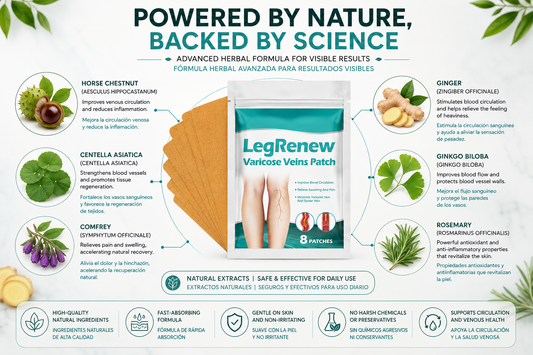 Varicose Vein Relief Patches (2-Pack)