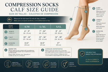 Open-Toe Zipper Compression Socks
