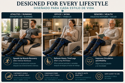 Full-Leg Air Compression Massager