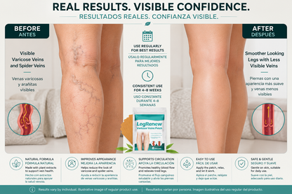 Varicose Vein Relief Patches (2-Pack)